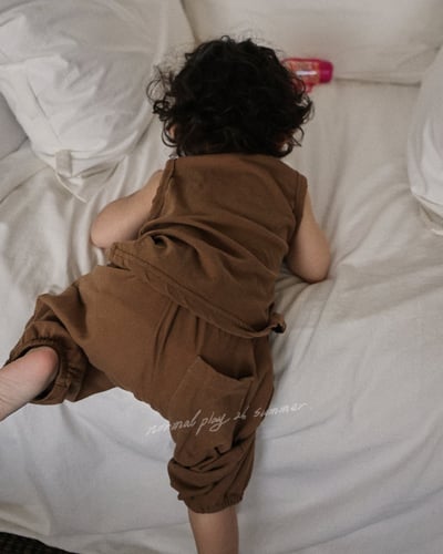 寬褲襠縮口褲(3color)16