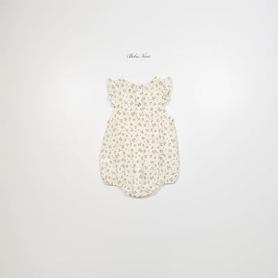 ribbon花花飛袖包屁衣(2color)15