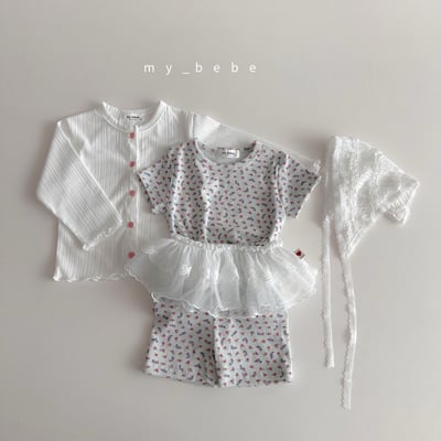 花花壓紋居家套裝(2color)9