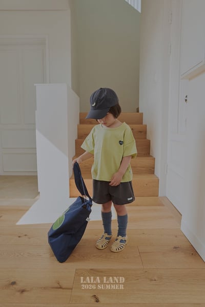 布標口袋鬆緊褲(5color/kids)14