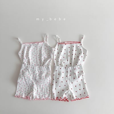 木耳捲邊壓紋背心套裝5