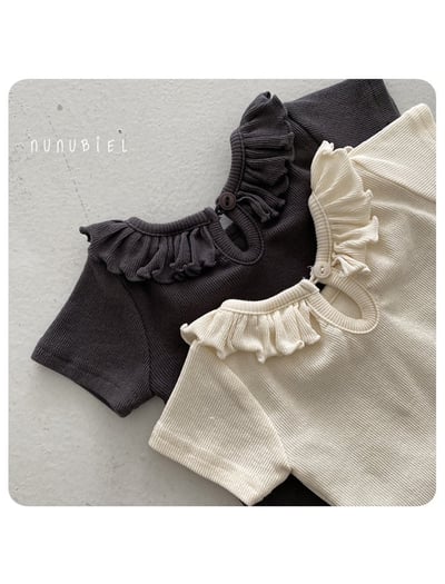 荷葉領上衣(baby/kids)3