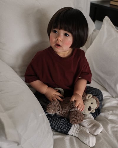 百搭純色寬鬆上衣(7color)13