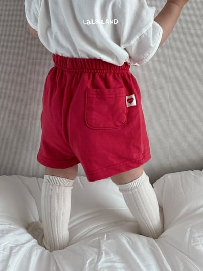 布標口袋鬆緊褲(4color/baby)3