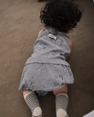 彩繪小馬傘擺背心/麵包褲/圍兜(2color)17