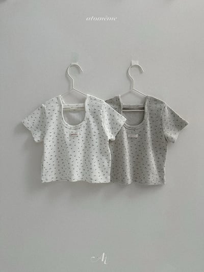小刺繡小花上衣/褲子1