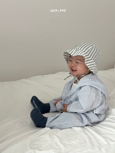 紋理鬆緊縮口褲(2color/baby)1