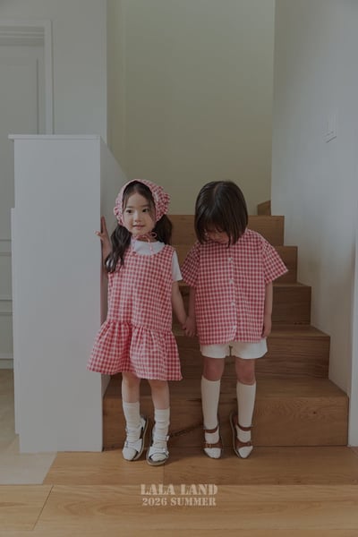 排釦襯衫(2color/kids)10