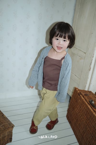 紋理排釦開襟(2color/kids)9