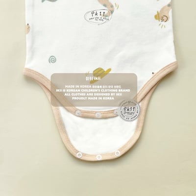 new！蛇帽寶寶包屁衣套組*現貨6m8