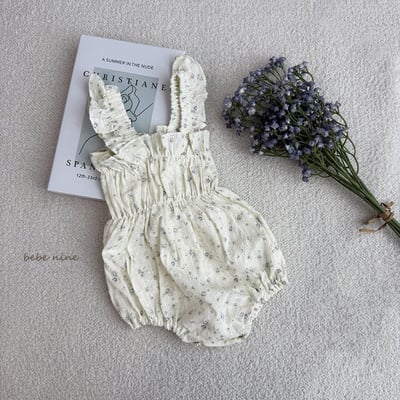 小碎花包屁衣*現貨12m11