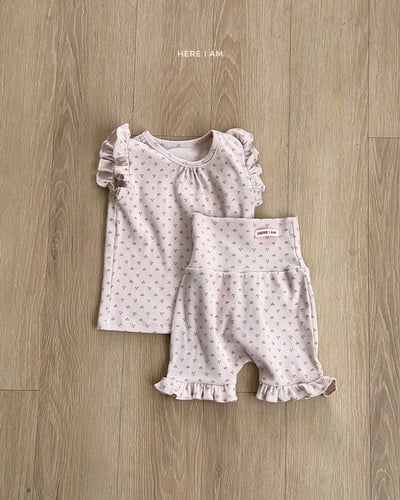 捲邊鬱金香+褲套裝(baby/kids)6