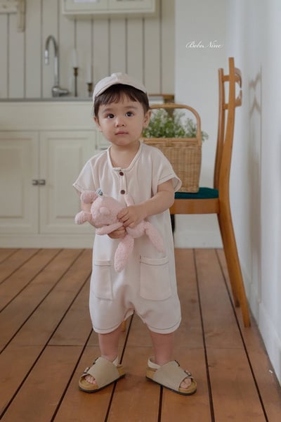 中性款！口袋連身衣(2color)4