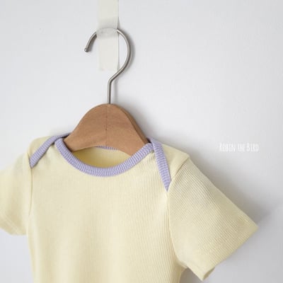 撞色滾邊包屁衣7