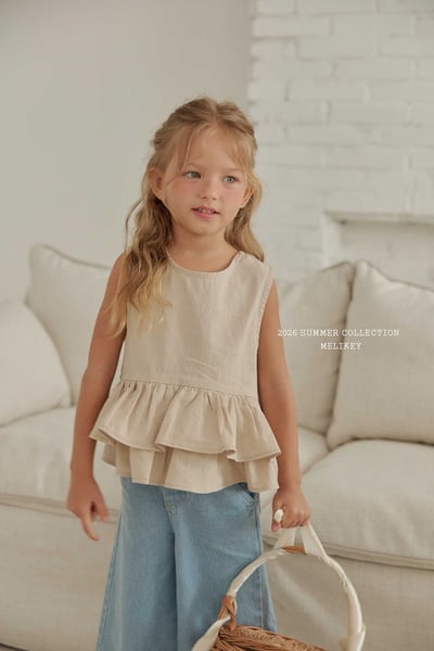 蕾絲ribbon層次蛋糕方領上衣(2color)13