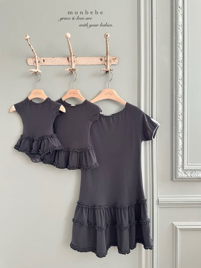 花捲滾邊親子裝(3color)9