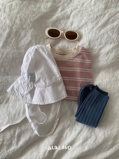 防曬漁夫綁帶帽(2color)22