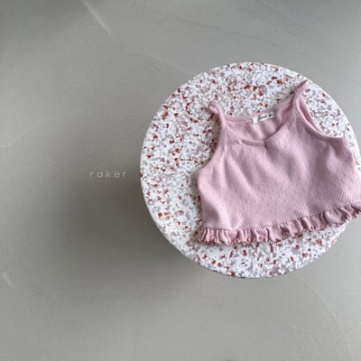 小刺繡捲邊背心3