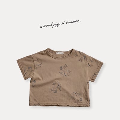 手繪小馬上衣(2color)4