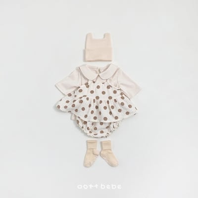 圓領6分袖上衣5