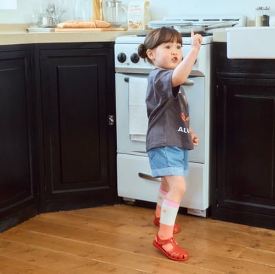 烤焦kitty親子裝6