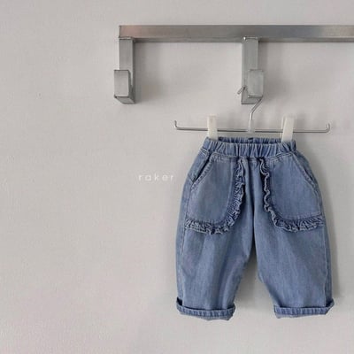 口袋捲邊繭型褲4