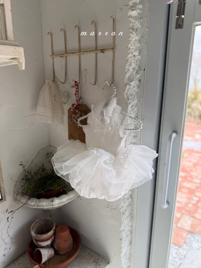 ribbon珠珠蕾絲髮帶6