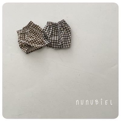 棋盤格紋短褲(2color)9