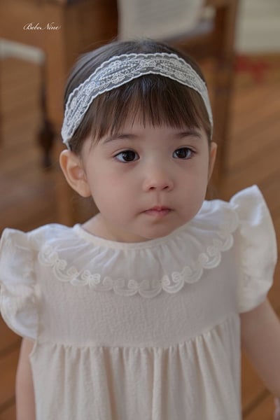 蕾絲髮帶2入組4