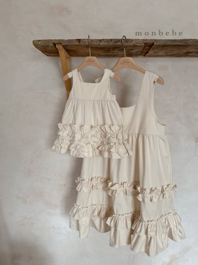 方領層次背心親子裝16