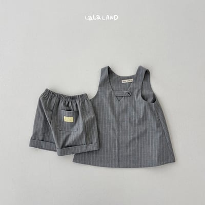 帥帥直紋打褶褲(kids)8