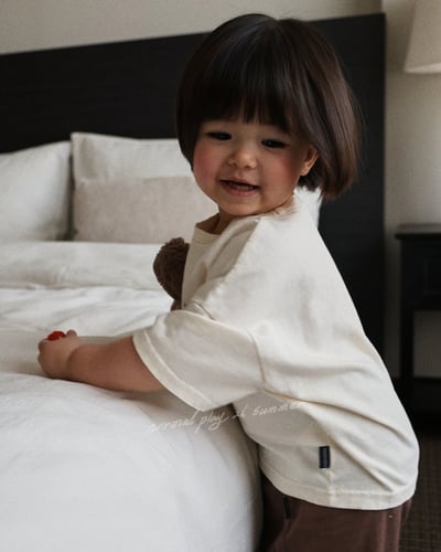 彩繪早餐上衣(2color)13