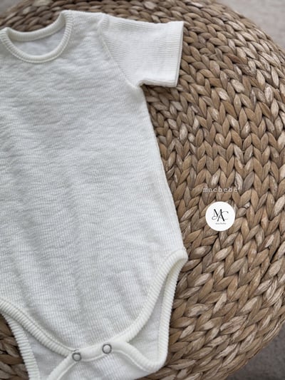 純色包屁衣+綁帶帽set17