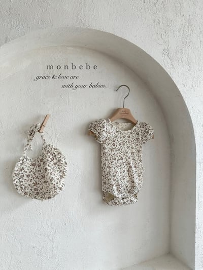 滿版小花親子裝10