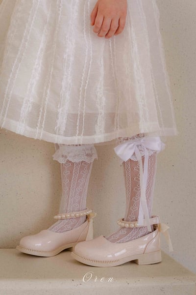 玫瑰綁帶壓紋包屁澎裙/洋裝2