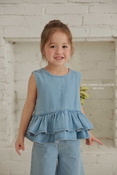 蕾絲ribbon層次蛋糕方領上衣(2color)9