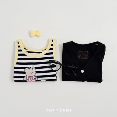 度假條紋套裝/連身裙13