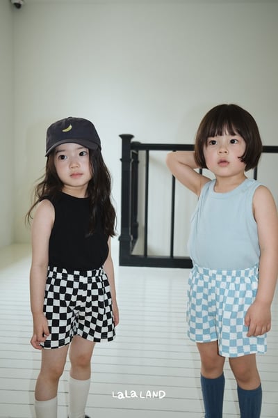 簡約紋理背心上衣(3color/kids)14