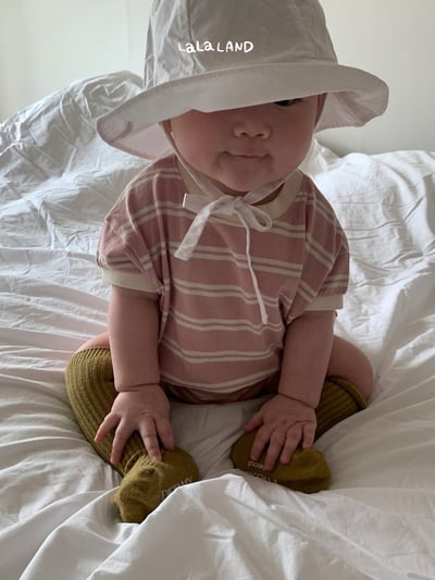 橫條紋親子裝(2color)1