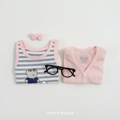 度假條紋套裝/連身裙14