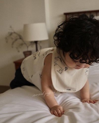 彩繪小馬傘擺背心/麵包褲/圍兜(2color)9