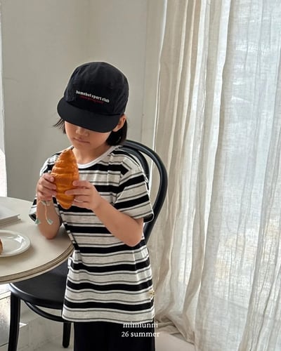 MIMI1+1夏季條紋tee9