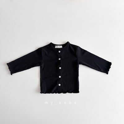 糖果鈕扣壓紋捲邊防曬罩衫9