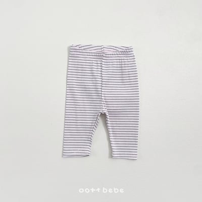 條紋打底5分褲3