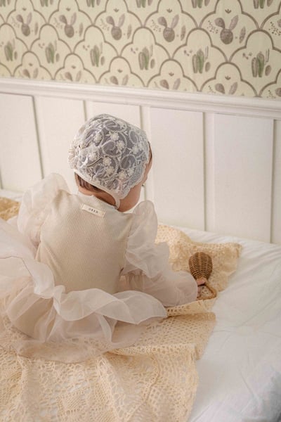 公主澎袖層次包屁紗裙(2color)6