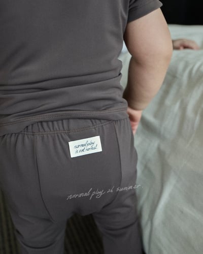 推推！寬褲檔包臀褲(2color)8