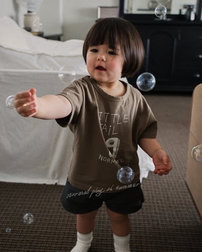 手繪數字上衣(2color)12