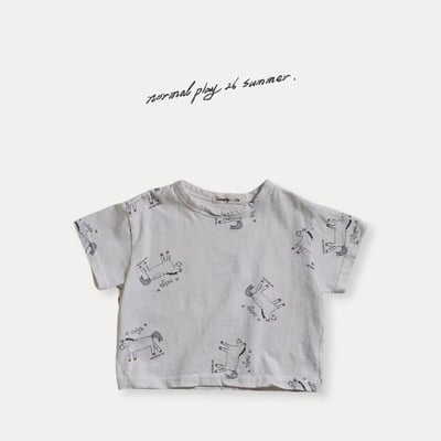 手繪小馬上衣(2color)5