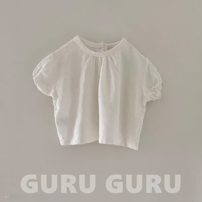 雙面穿澎袖上衣(2color)12