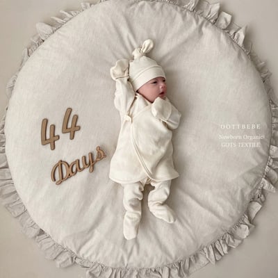 有機棉寶寶包腳褲9